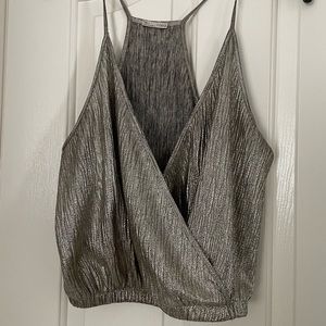 ZARA Shimmery Going out top